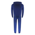 Blue - Back - Aquascutum Mens Full Zip Tracksuit Set