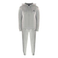 Grey - Front - Aquascutum Mens Full Zip Tracksuit Set