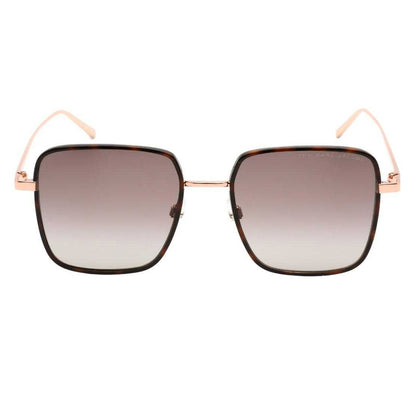 Havana-Gold-Brown - Back - Marc Jacob Womens-Ladies Gradient Sunglasses