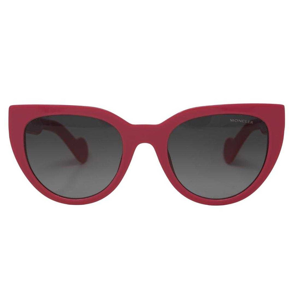 Red - Side - Moncler Womens-Ladies Ml0076 72B Sunglasses