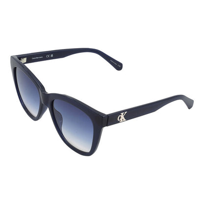 Blue - Side - Calvin Klein Womens-Ladies Gradient Sunglasses