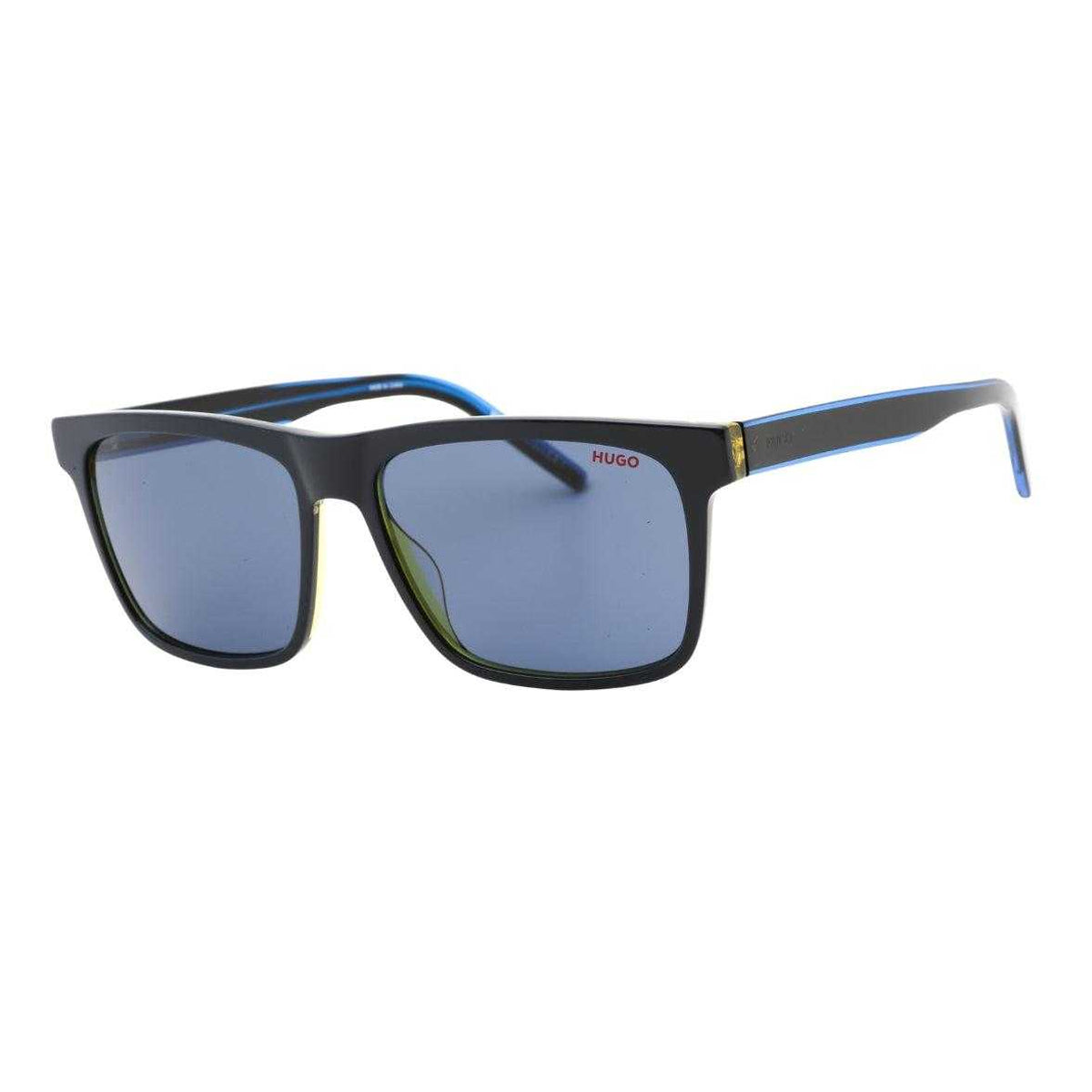 Blue - Back - Hugo Boss Mens Square Frame Sunglasses