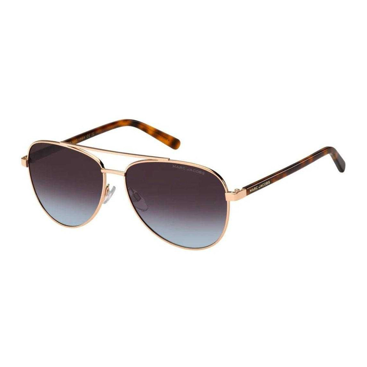 Gold - Back - Marc Jacob Womens-Ladies Pilot Sunglasses