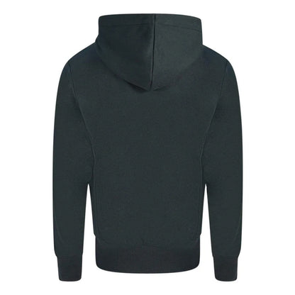 Black - Back - Champion Mens Rome Logo Hoodie