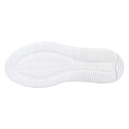 White-Orange - Pack Shot - Nike Womens-Ladies Air Max Bolt Trainers