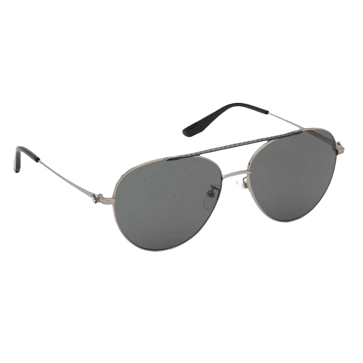 Ruthenium - Back - BMW Mens Smoke Polarised Sunglasses