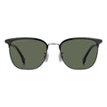 Green-Black - Back - Hugo Boss Mens Metal Polarised Sunglasses
