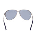 Blue-Gunmetal - Back - Guess Mens Logo Matte Sunglasses