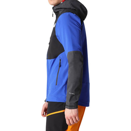 Blue-Black - Lifestyle - The North Face Mens Hybrid Soft Shell Jacket