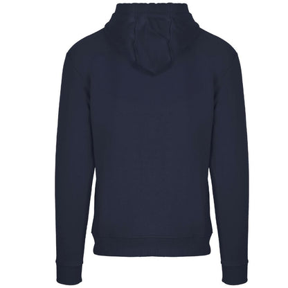 Navy Blue - Back - Plein Sport Unisex Adult Logo Hoodie