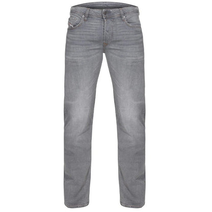 Light Grey - Front - Diesel Mens Tepphar-X Plain Jeans