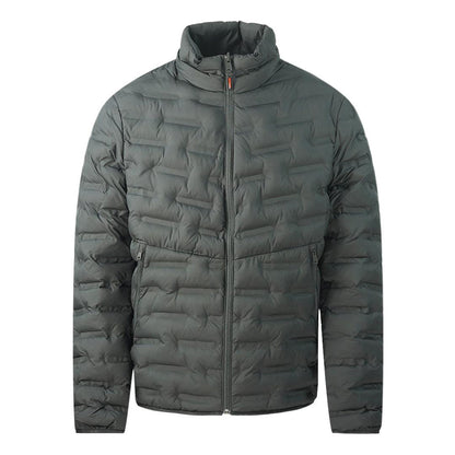 Black - Front - Napapijri Mens A-Alvar Padded Jacket