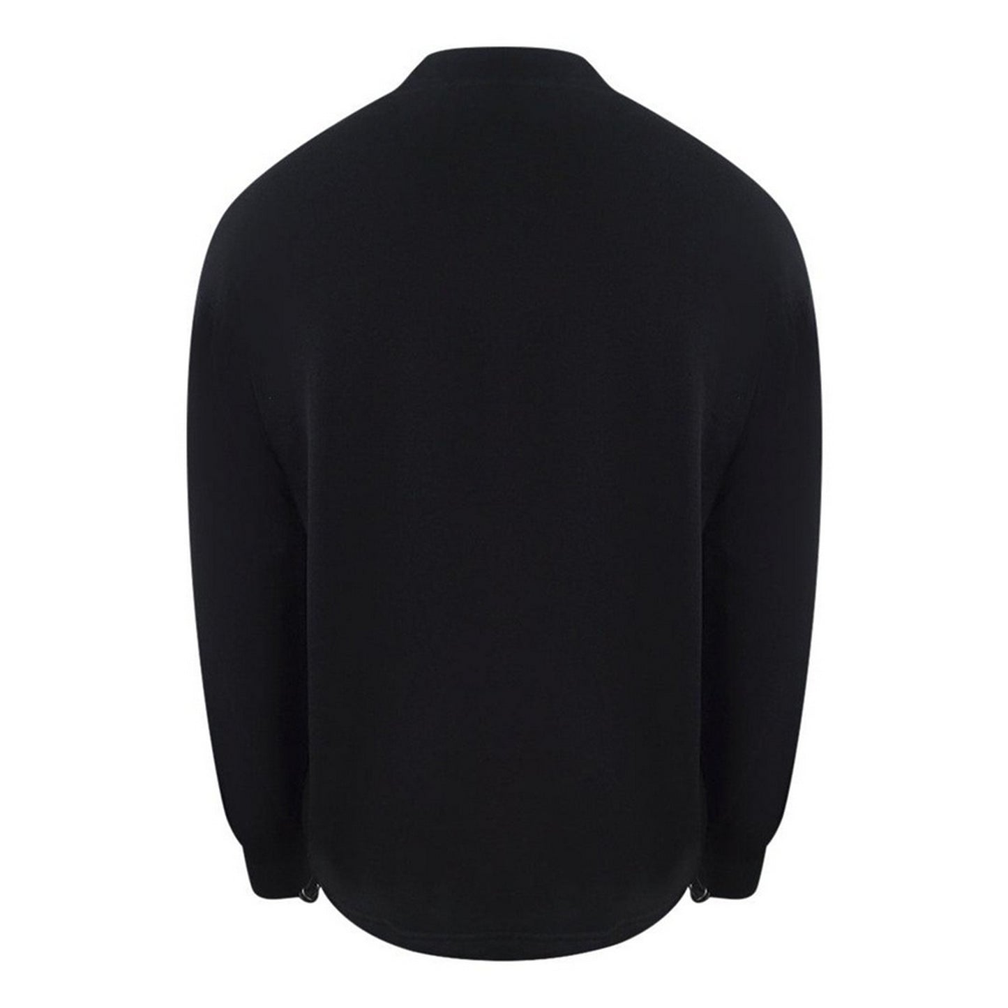 Black - Back - Ice Iceberg Unisex Adult Cube Logo Sweatshirt