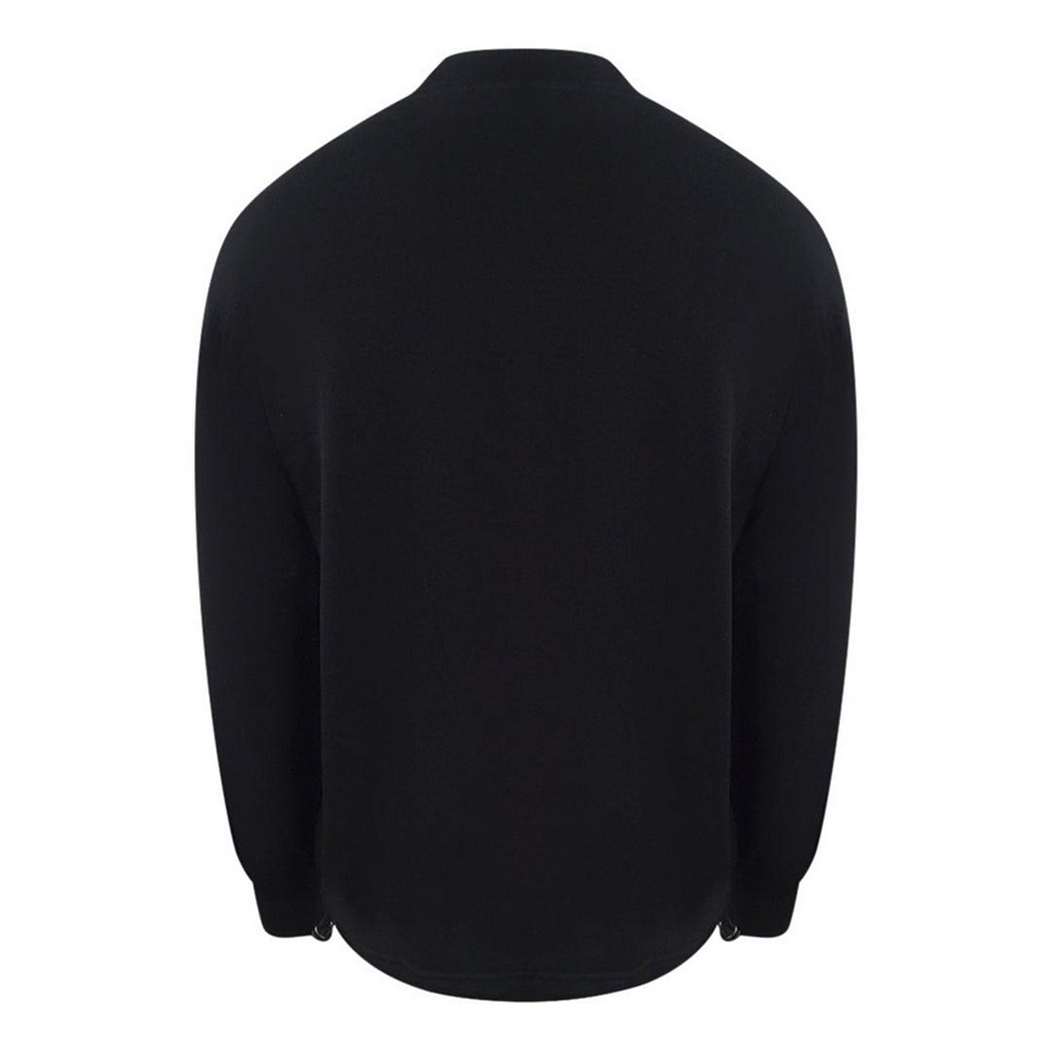 Black - Back - Ice Iceberg Unisex Adult Cube Logo Sweatshirt