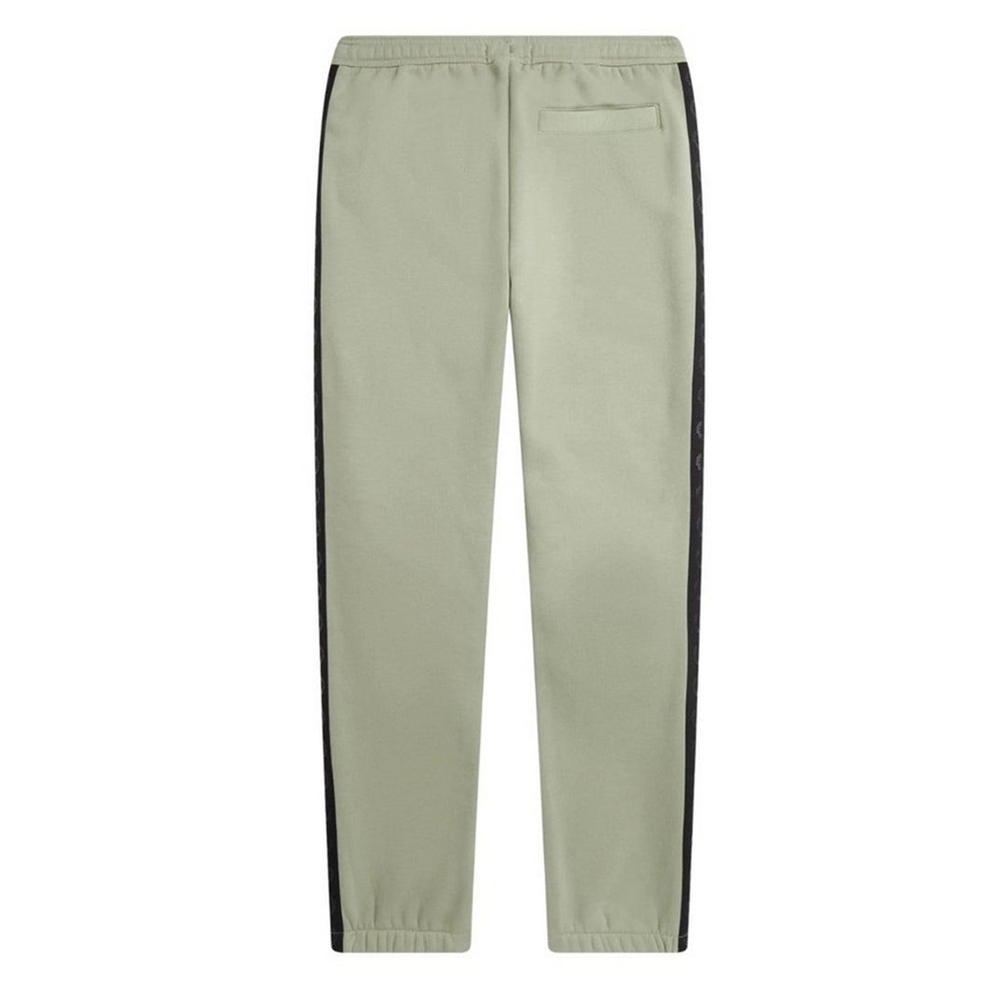Green - Back - Fred Perry Mens Laurel Wreath Tapered Leg Jogging Bottoms