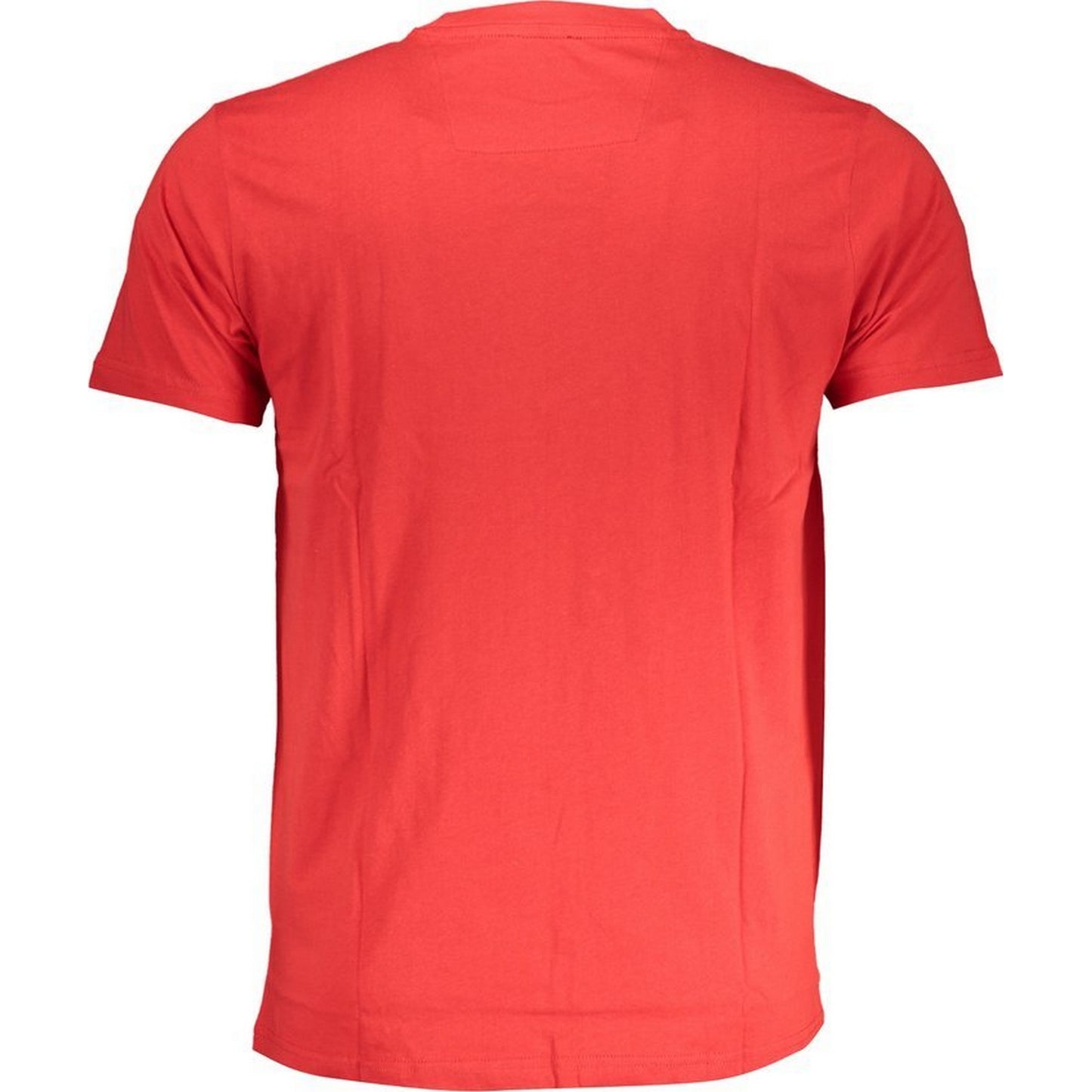 Red - Back - Cavalli Class Mens Bold Logo T-Shirt