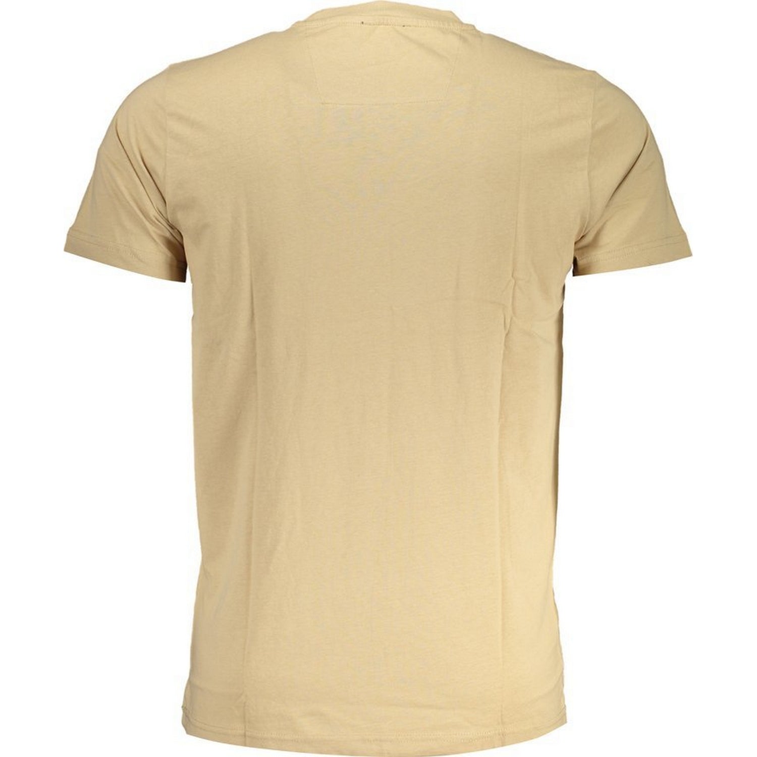 Beige - Back - Cavalli Class Mens Bold Logo T-Shirt