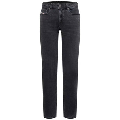 Blue Denim - Back - Diesel Mens Sleenker Jeans