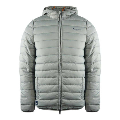 Grey - Front - Aquascutum Mens London Quilted Logo Jacket