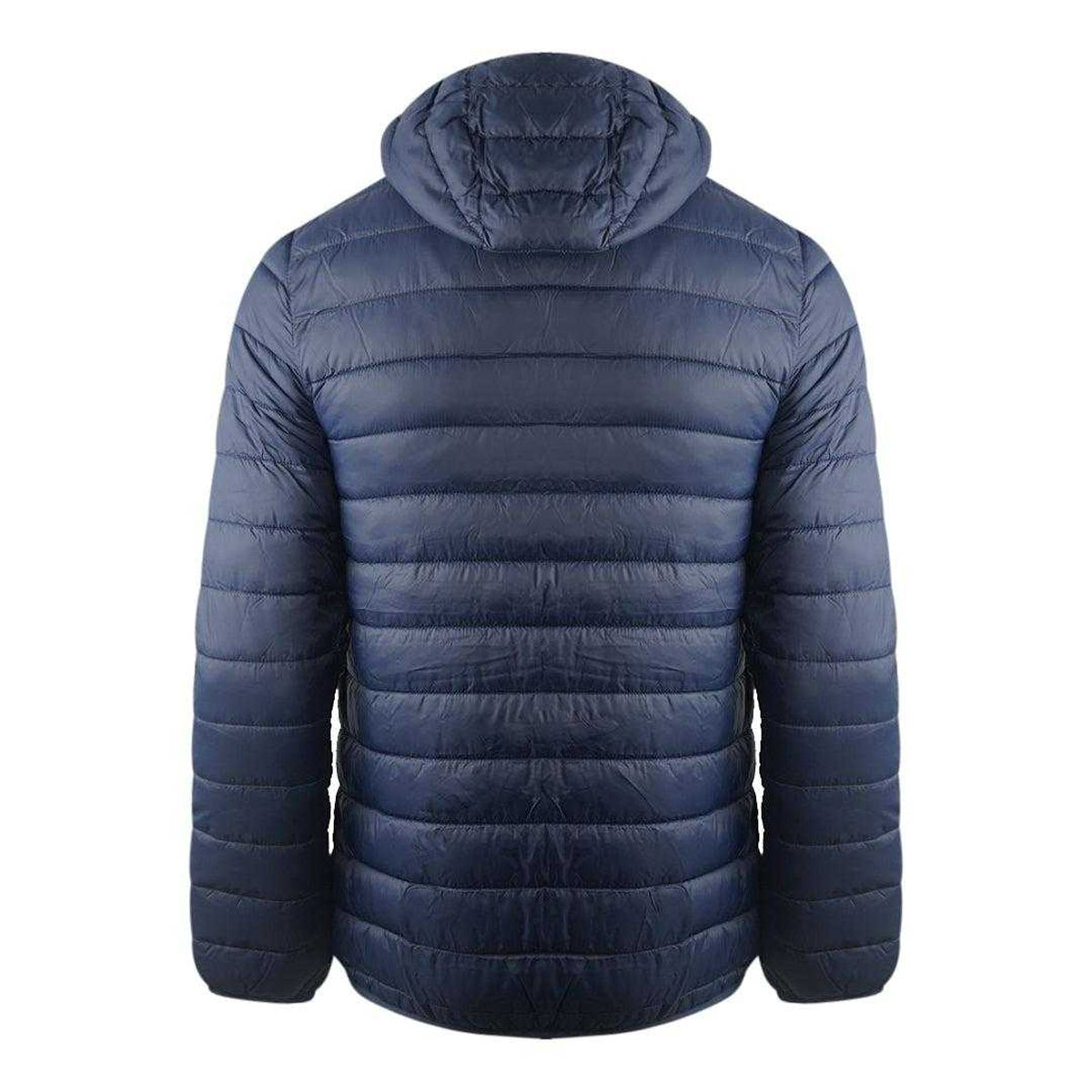 Navy Blue - Back - Aquascutum Mens London Quilted Logo Jacket