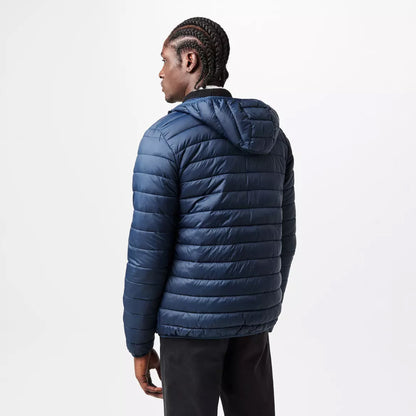 Navy Blue - Lifestyle - Aquascutum Mens London Quilted Logo Jacket