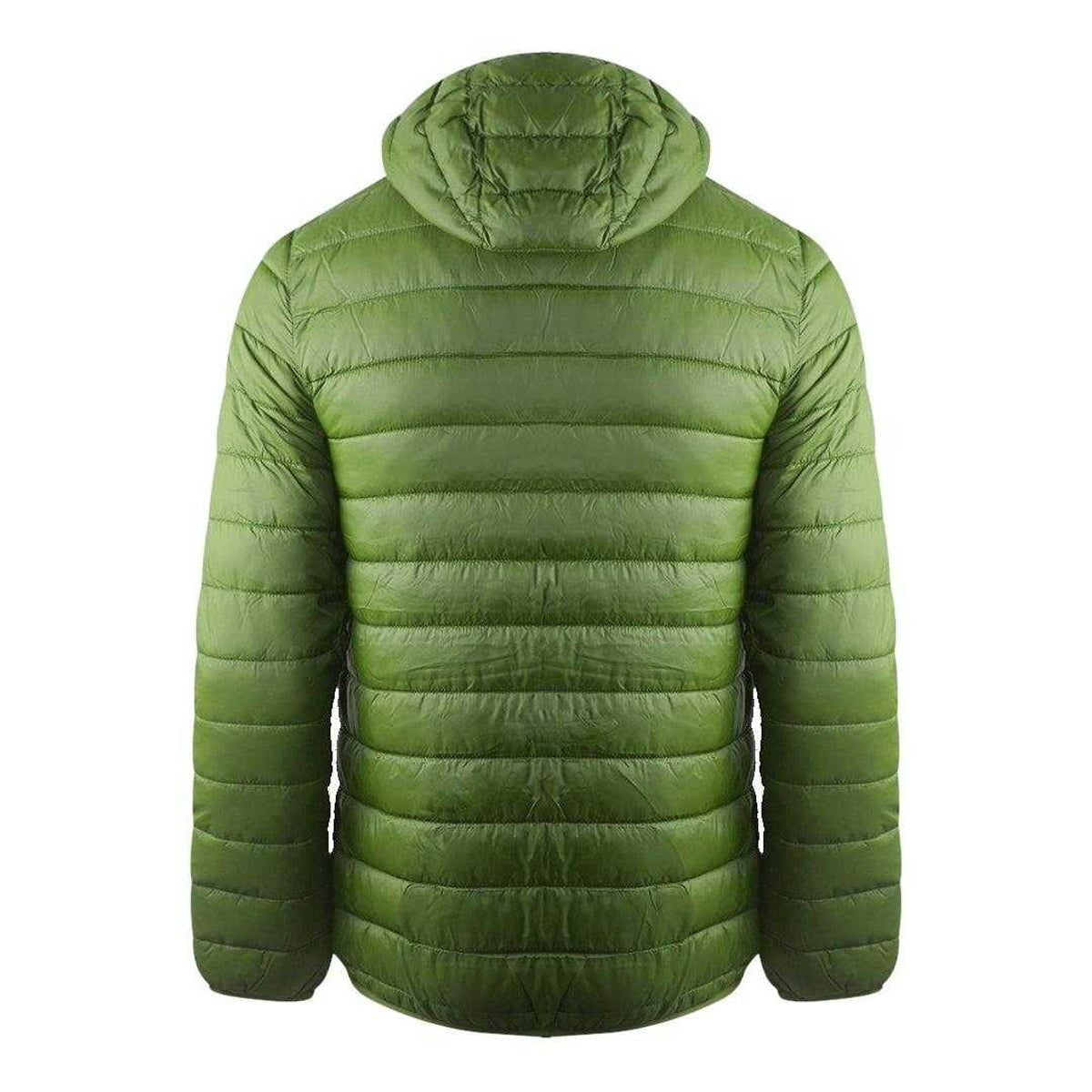 Green - Back - Aquascutum Mens London Quilted Logo Jacket