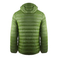 Green - Back - Aquascutum Mens London Quilted Logo Jacket