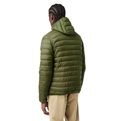 Green - Lifestyle - Aquascutum Mens London Quilted Logo Jacket