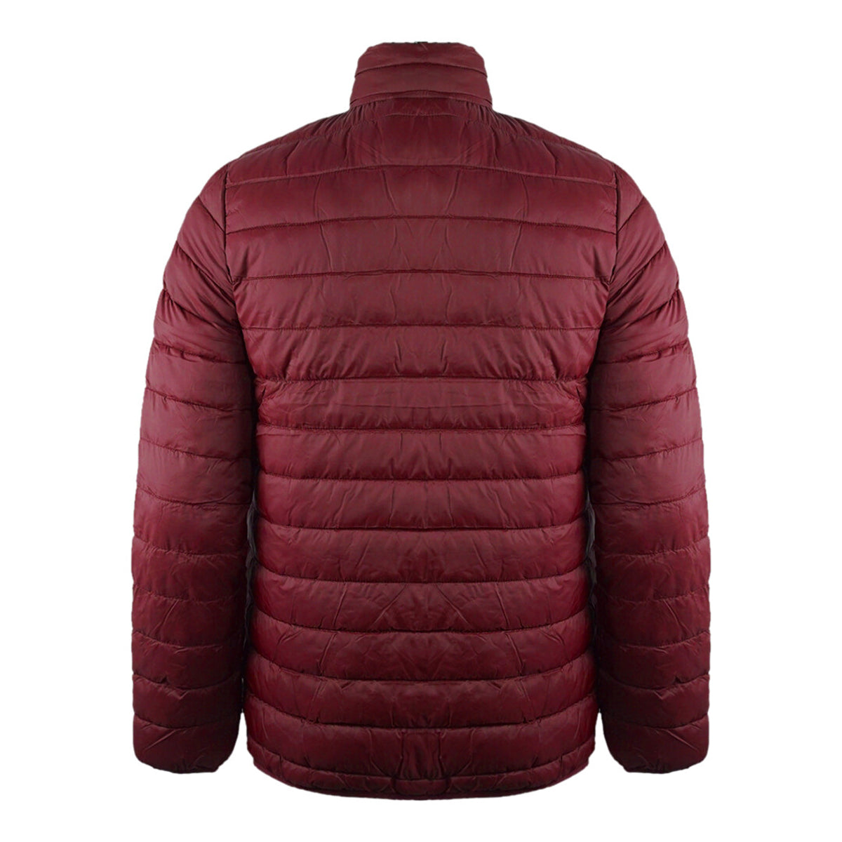 Red - Back - Aquascutum Mens Logo Padded Jacket