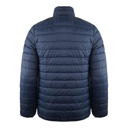 Navy Blue - Back - Aquascutum Mens Logo Padded Jacket