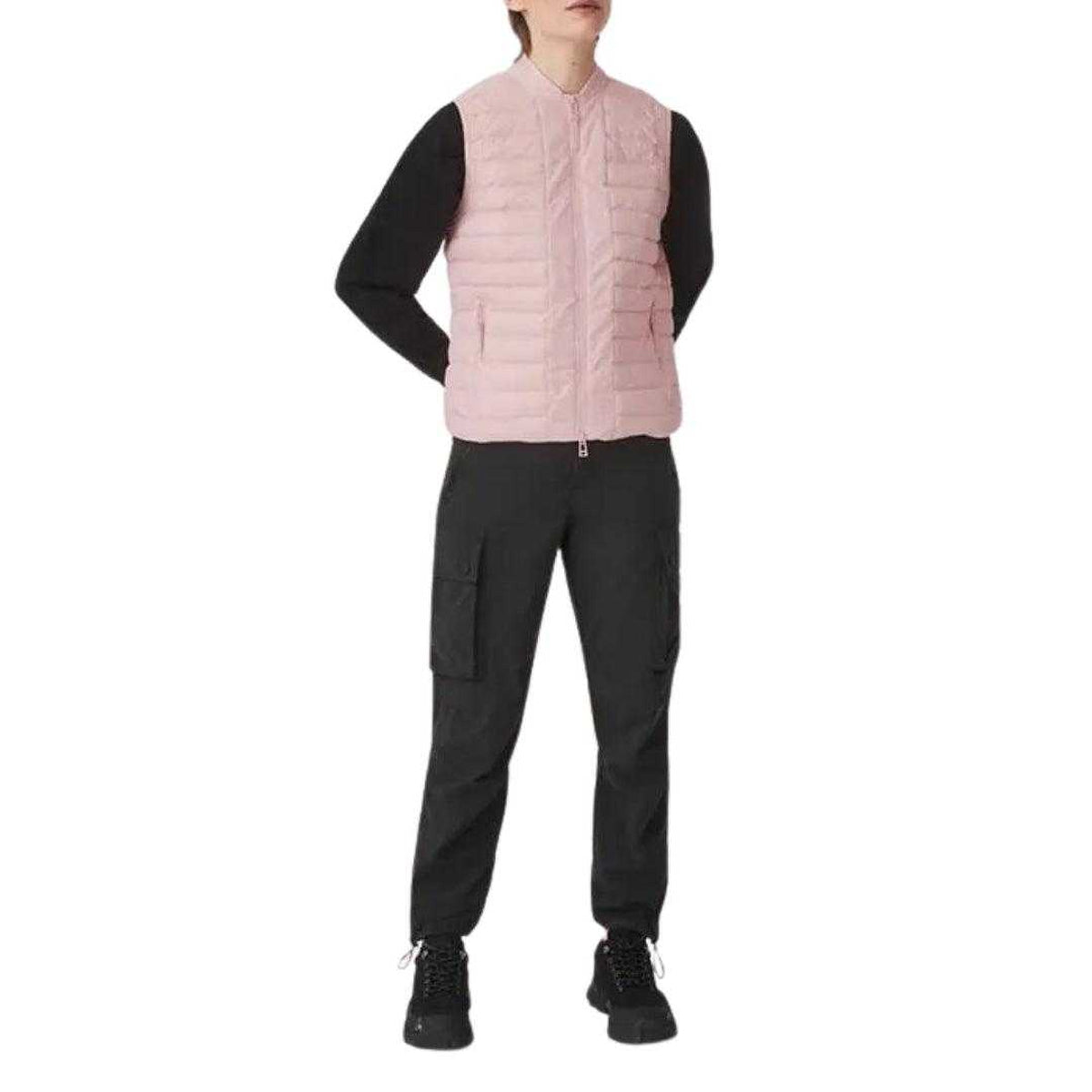 Chalk Pink - Side - Belstaff Womens-Ladies Stella Down Gilet