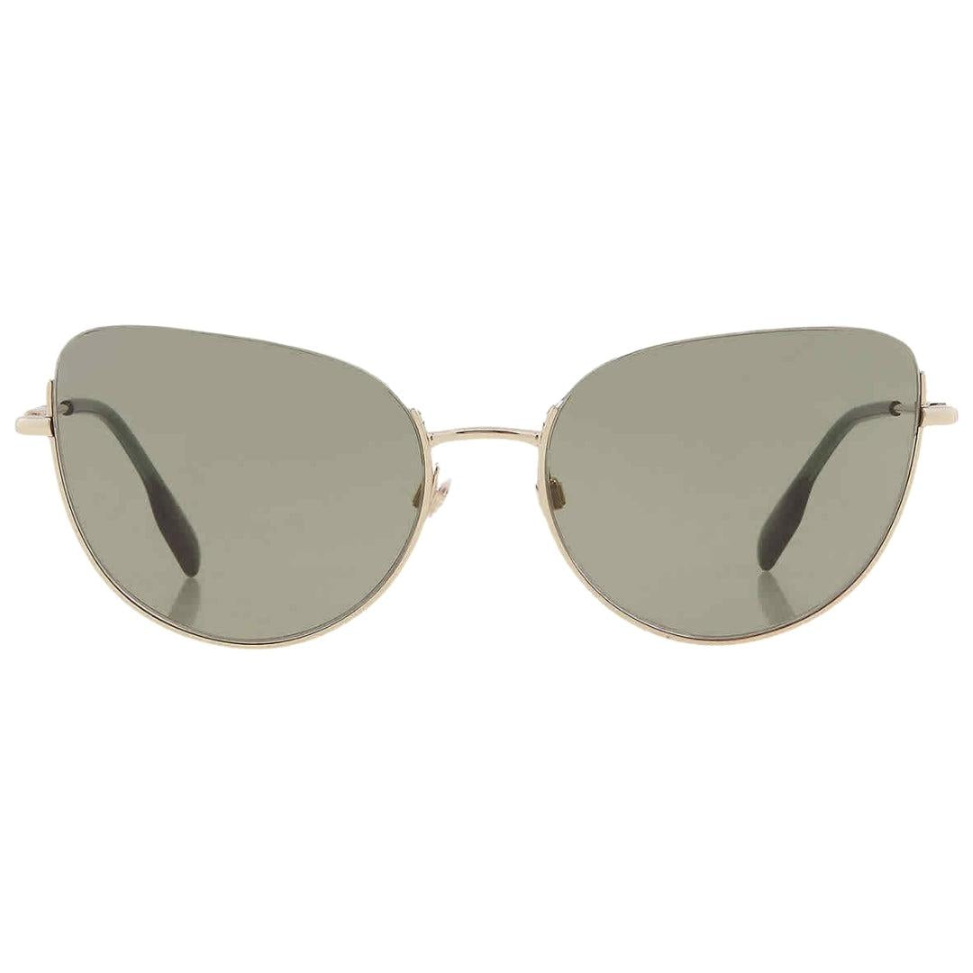 Light Gold - Front - Burberry Womens-Ladies Harper Plain Sunglasses