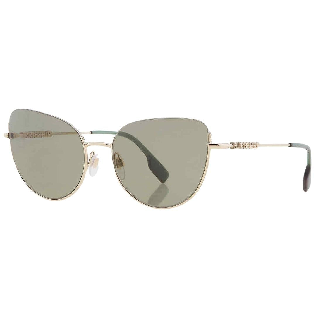 Light Gold - Back - Burberry Womens-Ladies Harper Plain Sunglasses