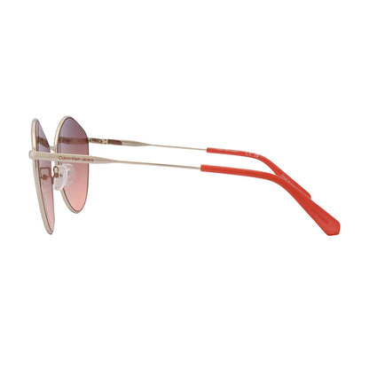 Gold-Pink - Back - Calvin Klein Womens-Ladies Gradient Sunglasses