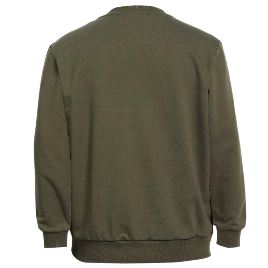 Green - Lifestyle - Diesel Mens Faded Dot Logo Sweatshirt