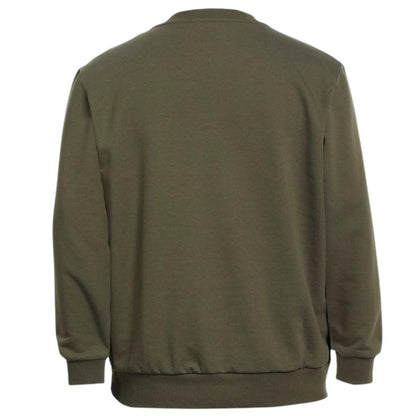 Green - Pack Shot - Diesel Mens Faded Dot Logo Sweatshirt