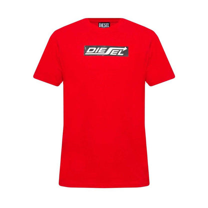 Red - Front - Diesel Unisex Adult Arrow Logo T-Shirt
