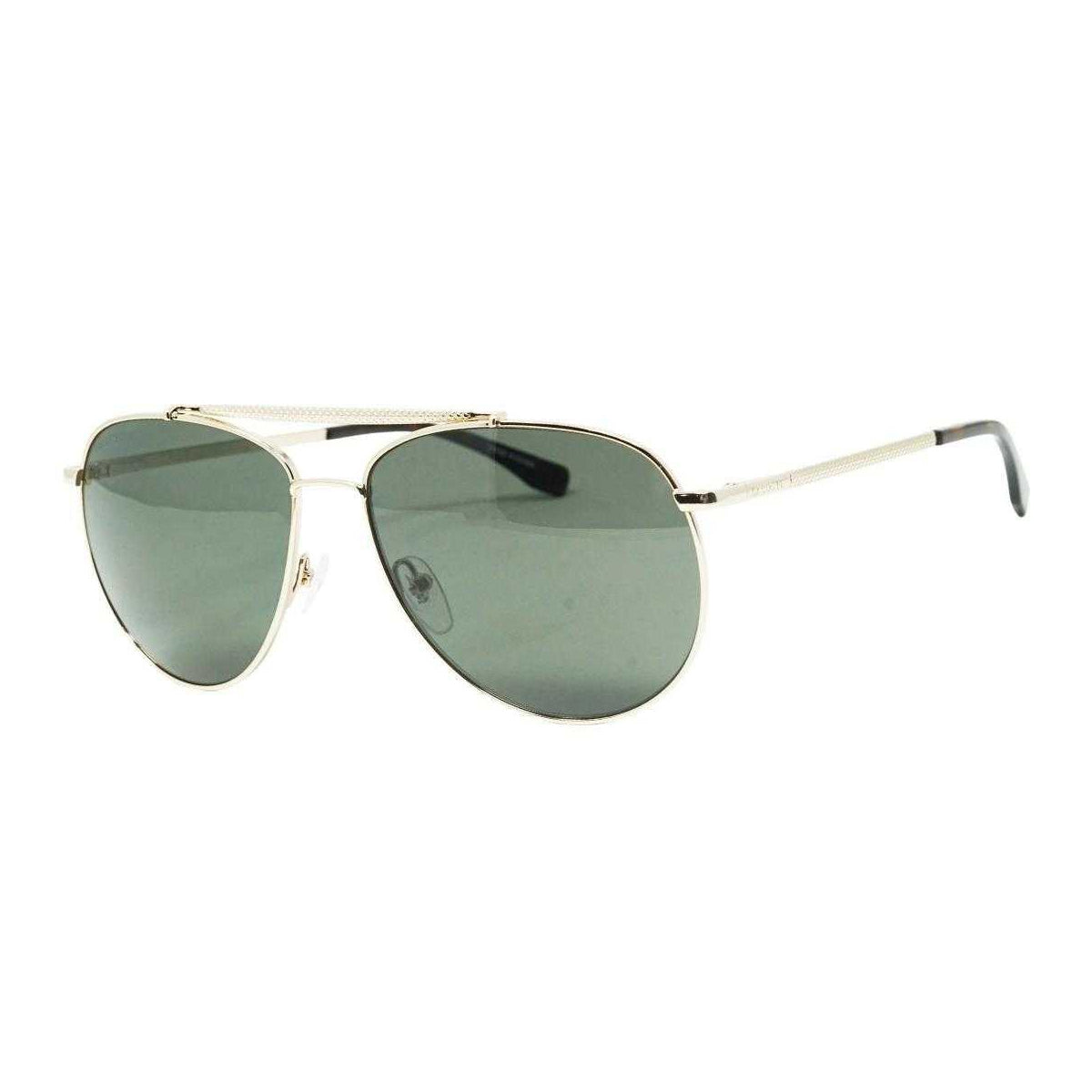 Gold-Havana - Back - Lacoste Mens Polarised Sunglasses