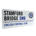 White - Front - Chelsea FC Official Street Sign