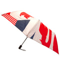 White-Red-Blue - Back - England FA Crest Folding Umbrella
