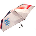 White-Red-Blue - Front - England FA Crest Folding Umbrella