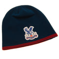 Navy Blue-Red - Back - Crystal Palace FC Crest Beanie