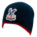Navy Blue-Red - Front - Crystal Palace FC Crest Beanie