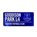 Blue - Front - Everton FC Official Street Sign
