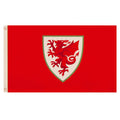 Red - Back - FA Wales Crest Flag