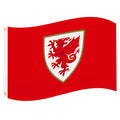 Red - Front - FA Wales Crest Flag