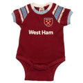Black-Maroon - Side - West Ham United FC Baby Bodysuit (Pack of 2)
