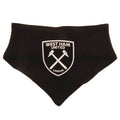 Maroon-Black - Back - West Ham United FC Baby Crest Bibs (Pack of 2)