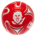 Red-White - Side - England Lionesses Crest Football
