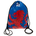 Blue-Red - Front - Rangers FC Crest Drawstring Bag